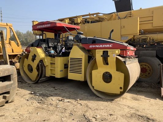 中古 ダイナパック 道路ローラー ダイナパック CC622 ダブル ドラム スウェーデン