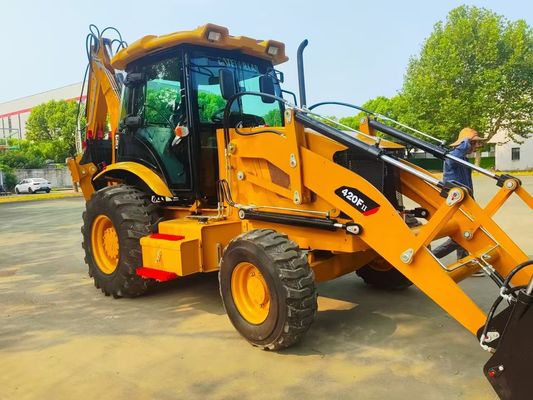 420F 中古キャタピラー バックホー ローダー CAT 高速 エネルギー効率