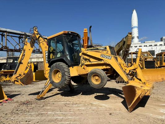 高効率のアメリカ製 バックホー ローダー 310SE ジョン・ディール バックホー ローダー