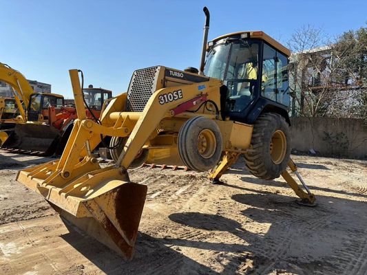 高効率のアメリカ製 バックホー ローダー 310SE ジョン・ディール バックホー ローダー