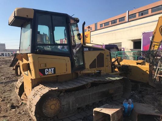 広くトラックシューズ使用 クローラーブルドーザー カタピラーD5K LGP 中古ブルドーザー