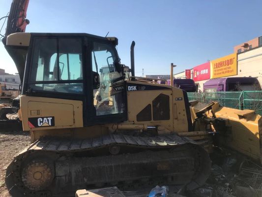 広くトラックシューズ使用 クローラーブルドーザー カタピラーD5K LGP 中古ブルドーザー