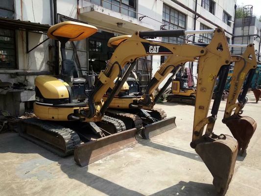 元の色 303 CR 中古 CAT 掘削機 エネルギー効率 中古 CAT ミニ掘削機