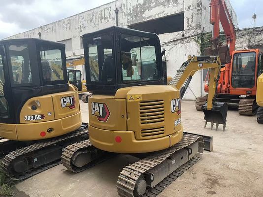 エネルギー効率 使用済み CAT 掘削機 クローラー カタピラー 303.5 E CR 防腐