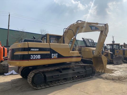 高強度 320B 中古 CAT 掘削機 安全操作 20 トンの掘削機