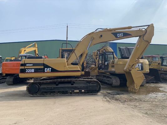 高強度 320B 中古 CAT 掘削機 安全操作 20 トンの掘削機