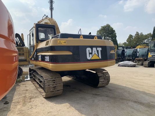 高強度 320B 中古 CAT 掘削機 安全操作 20 トンの掘削機