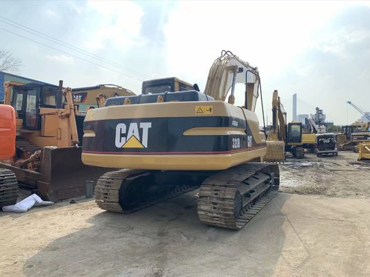 高強度 320B 中古 CAT 掘削機 安全操作 20 トンの掘削機