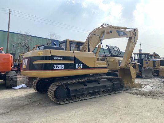 高強度 320B 中古 CAT 掘削機 安全操作 20 トンの掘削機