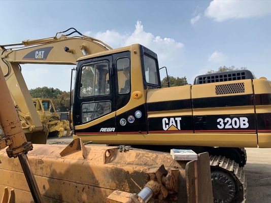 高強度 320B 中古 CAT 掘削機 安全操作 20 トンの掘削機