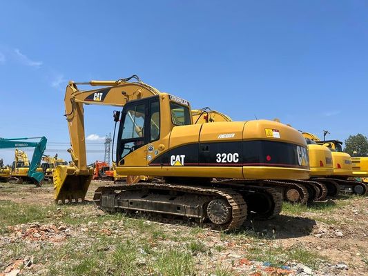 320C 中古 CAT 掘削機 カタピラー 20 トンの掘削機 安全操作 日本
