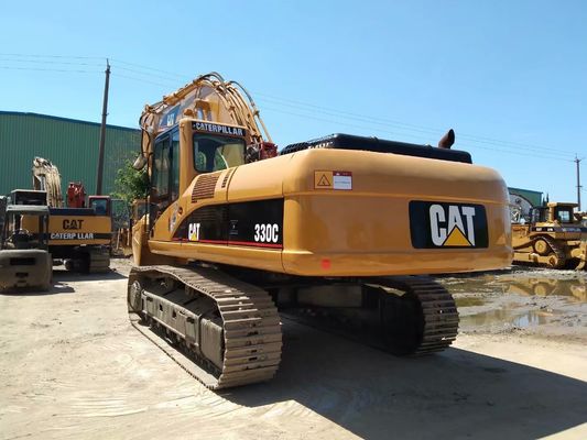 2001年 中古 クローラー マウント エグババター カタピラー 330C CAT C9 エンジン 250HP