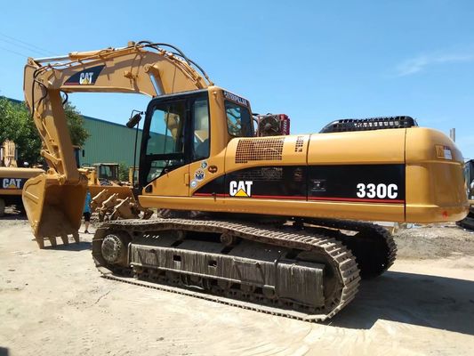 2001年 中古 クローラー マウント エグババター カタピラー 330C CAT C9 エンジン 250HP