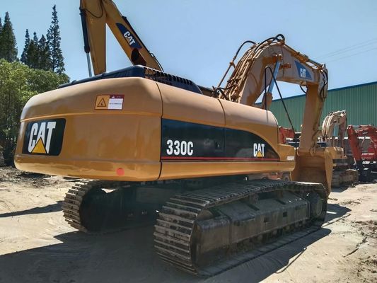 2001年 中古 クローラー マウント エグババター カタピラー 330C CAT C9 エンジン 250HP