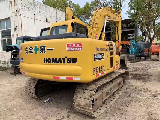 12トンの使用 コマツー PC120-6 クローラー 水力掘削機 安全保証