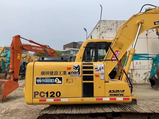 12トンの使用 コマツー PC120-6 クローラー 水力掘削機 安全保証