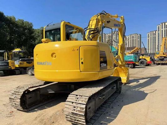 PC128US-8 中古コマツシ掘削機 ハイドロリック親指ミニクローラー掘削機