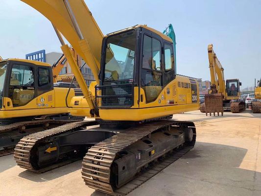 操作が簡単 中古コマツー掘削機 PC200-7 日本原装 20トンの掘削機