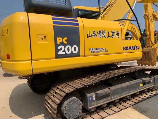 操作が簡単 中古コマツー掘削機 PC200-7 日本原装 20トンの掘削機