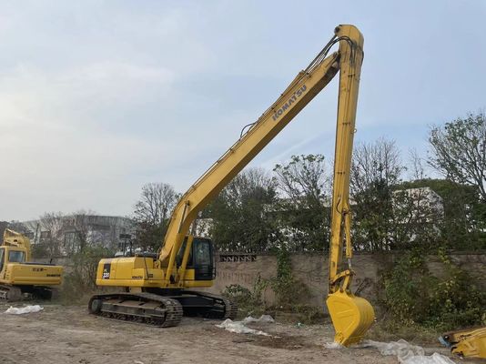日本製 中古コマツー 掘削機 PC220-7 クローラー 18m 長腕