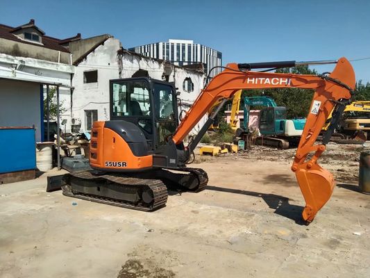 ヒタチ ZX55USR-5A 中古 ミニ クローラー 掘削機 状態良好 中古 ミニ 掘削機