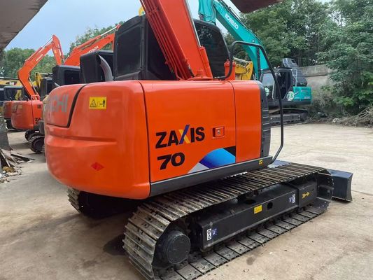 日本製 オリジナル 中古 掘削機 ZX70 中古 日立 掘削機 クローラー 刃付き