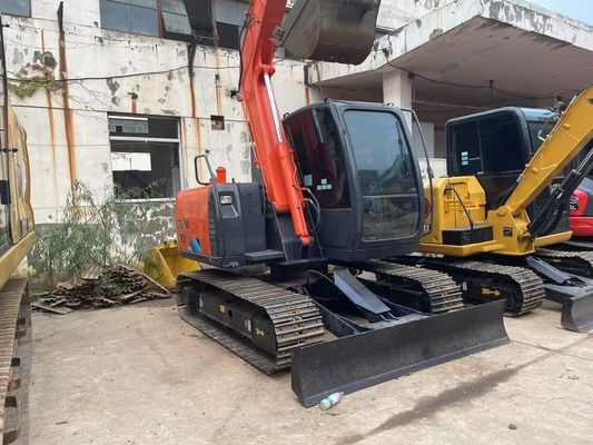 日本製 オリジナル 中古 掘削機 ZX70 中古 日立 掘削機 クローラー 刃付き