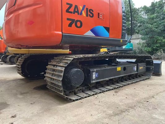 日本製 オリジナル 中古 掘削機 ZX70 中古 日立 掘削機 クローラー 刃付き