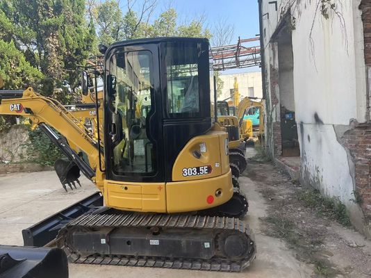 エネルギー効率 使用済み CAT 掘削機 クローラー カタピラー 303.5 E CR 防腐