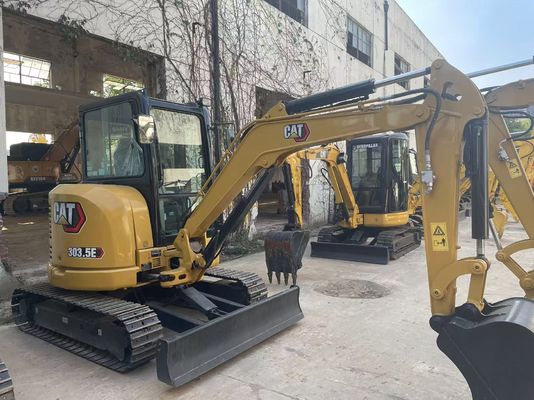 エネルギー効率 使用済み CAT 掘削機 クローラー カタピラー 303.5 E CR 防腐