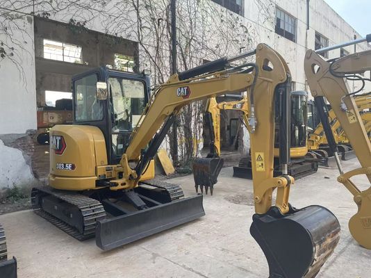 エネルギー効率 使用済み CAT 掘削機 クローラー カタピラー 303.5 E CR 防腐