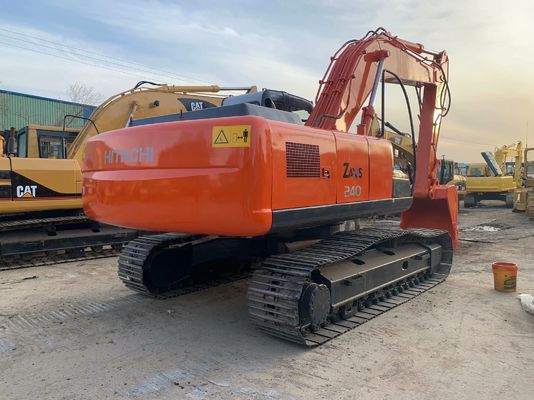 中古ヒタチZX240HG クローラー 装着 水力掘削機 塗装色