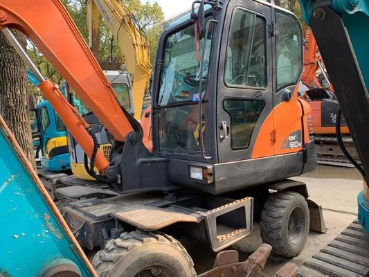 中古ドーサンDX60W車輪掘削機 状態良好/中古ドーサンミニ車輪掘削機 販売中