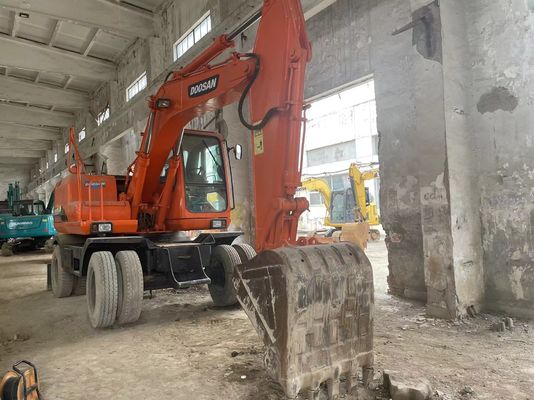 2012年 中古 輪付き ミニ掘削機 ドーサン DH150W-7 状態良好