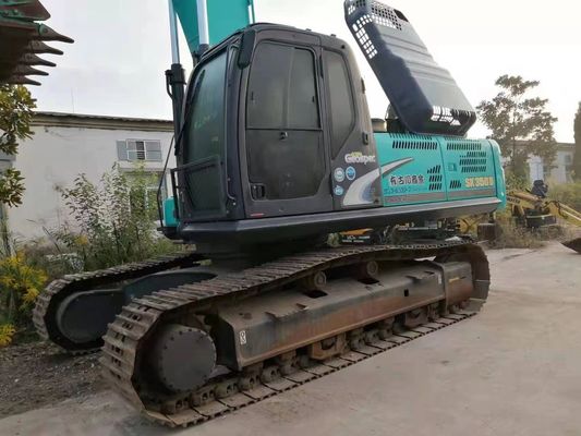 クローラー用掘削機 コベルコ SK350-8 35トンの掘削機 オリジナルペイント