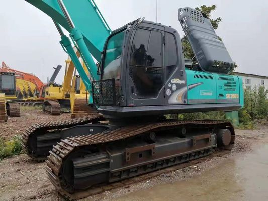 クローラー用掘削機 コベルコ SK350-8 35トンの掘削機 オリジナルペイント