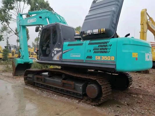 クローラー用掘削機 コベルコ SK350-8 35トンの掘削機 オリジナルペイント