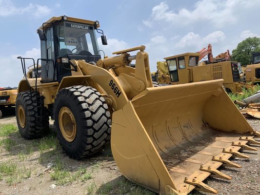 低騒音 966H CATエンジン付き 高効率の使用型キャットホイールローダー