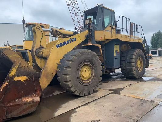 コマツー WA600-6 中古 小型車輪積載機 WA500-6 鉱山での安全操作