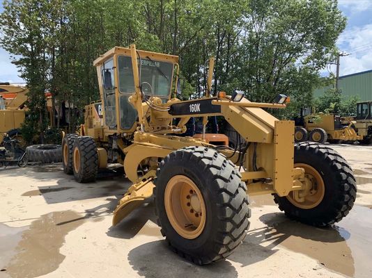 CAT 160K 中古モーターグレーダー 高効率の中古キャターピラーモーターグレーダー