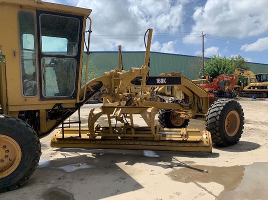 CAT 160K 中古モーターグレーダー 高効率の中古キャターピラーモーターグレーダー