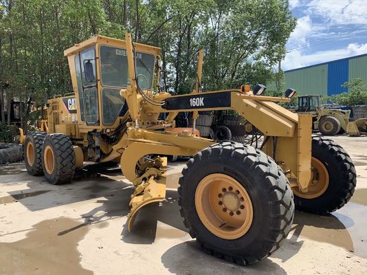 CAT 160K 中古モーターグレーダー 高効率の中古キャターピラーモーターグレーダー