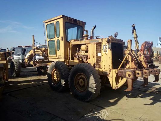 重荷 12G 中古キャタピラーモーターグレード機 低騒音 操作が簡単