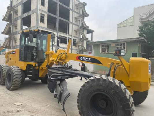高速XCMG GR215 中古品格付け機 建設用燃料効率