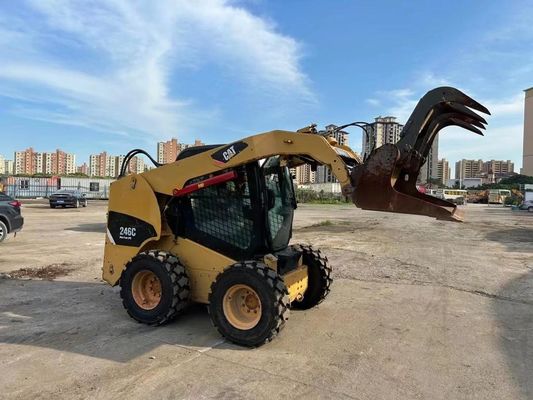 CAT 246C オリジナルカラー 使用済み スキッドステアローダー 安全性・正確性 状態良好