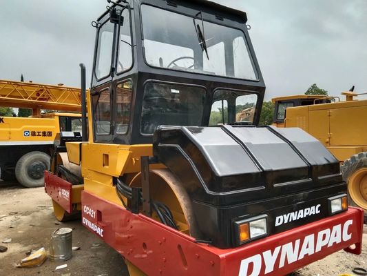 Dynapac CC421 中古道路ローラー ダブルドラム道路ローラー 高生産性 スウェーデン