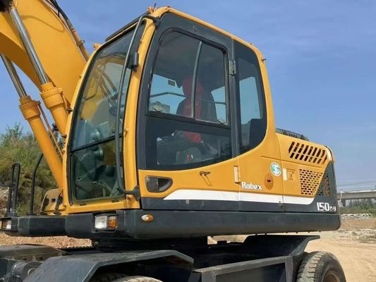 ハインダイ R150W-9 中古車輪掘削機 2015 高精度 建築用