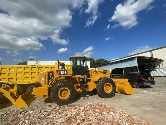 CAT 950H 中古車輪積載機 建設現場 アフリカで使用されるフロント積載機