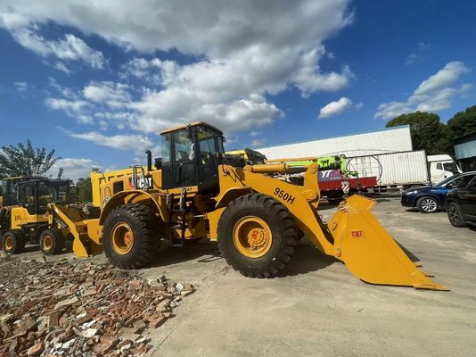 CAT 950H 中古車輪積載機 建設現場 アフリカで使用されるフロント積載機