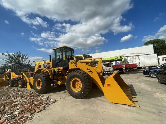 CAT 950H 中古車輪積載機 建設現場 アフリカで使用されるフロント積載機